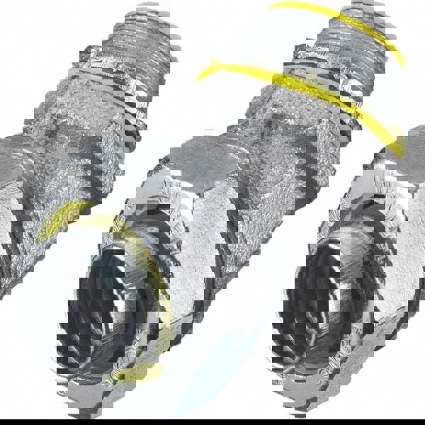 Conduit Connector: For Liquid-Tight, Malleable Iron & Steel, 1