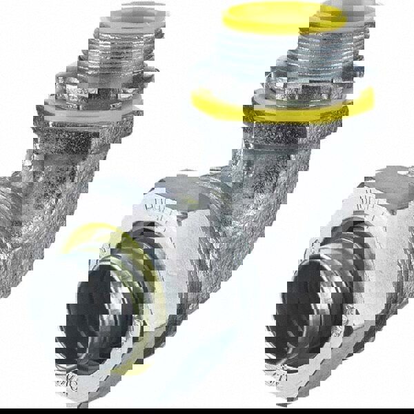 Conduit Connector: For Liquid-Tight, Malleable Iron & Steel, 1-1/4