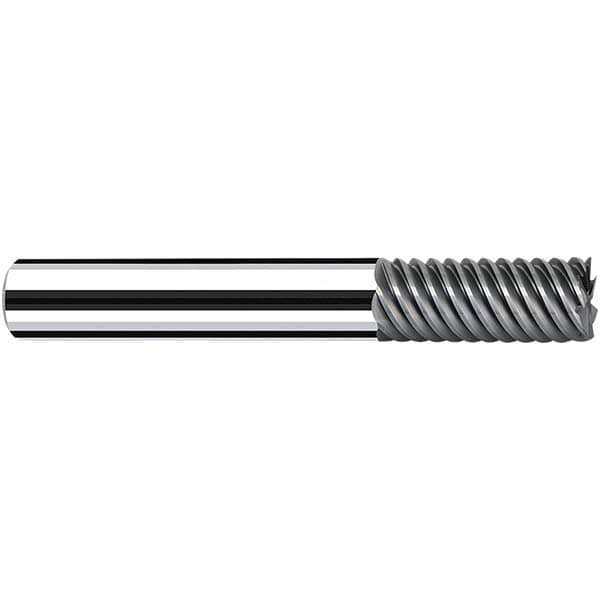 Square End Mill: 5.00 mm Dia, 13.00 mm LOC, 5 Flute, Solid Carbide