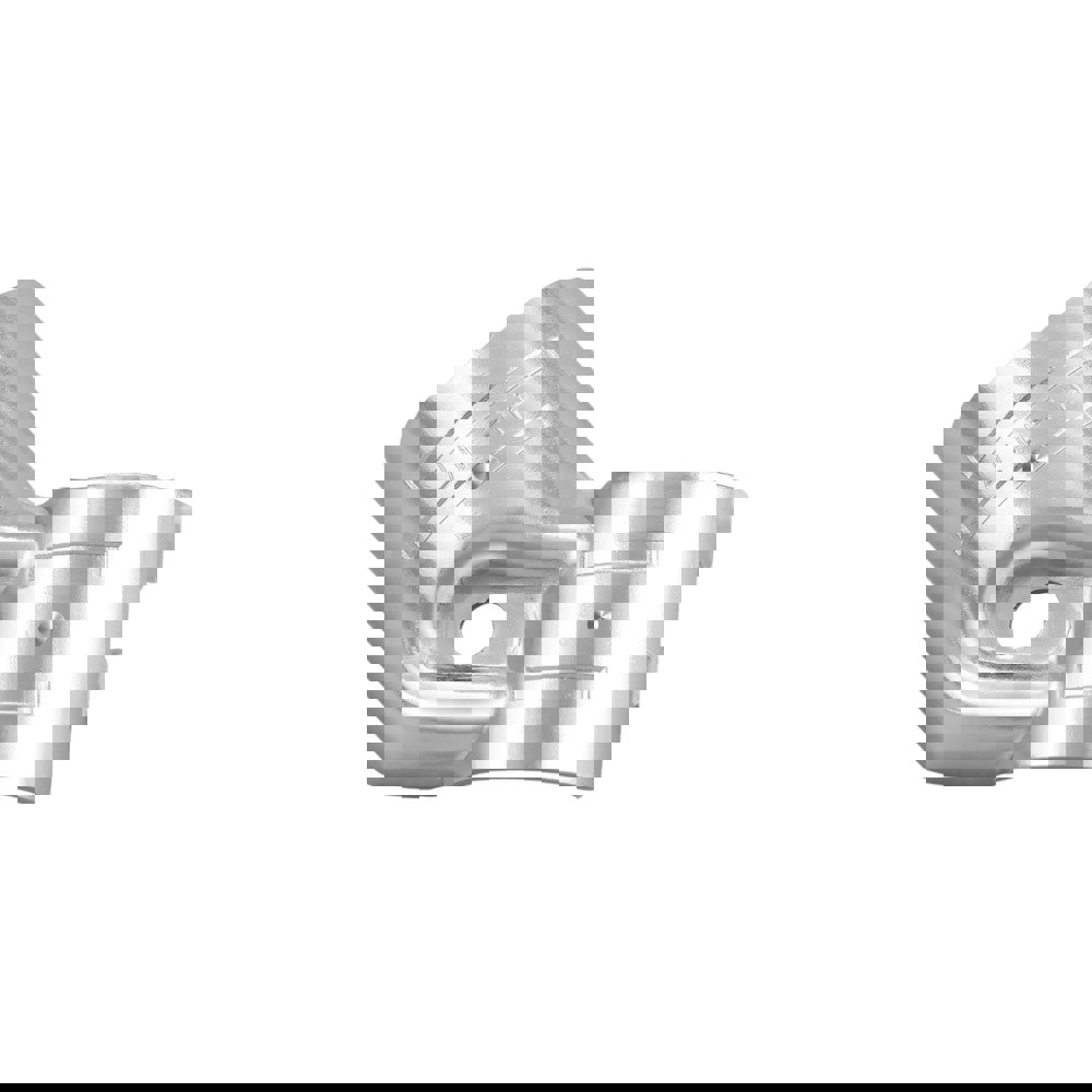 Framing Pipe Fittings & Connectors; Product Type: 45 Deg Joint A ; Material: Chrome-Plated Steel ; Compatible Pipe Shape: Round ; Coating/Finish: Chrome ; ESD: Yes ; UNSPSC Code: 40175300