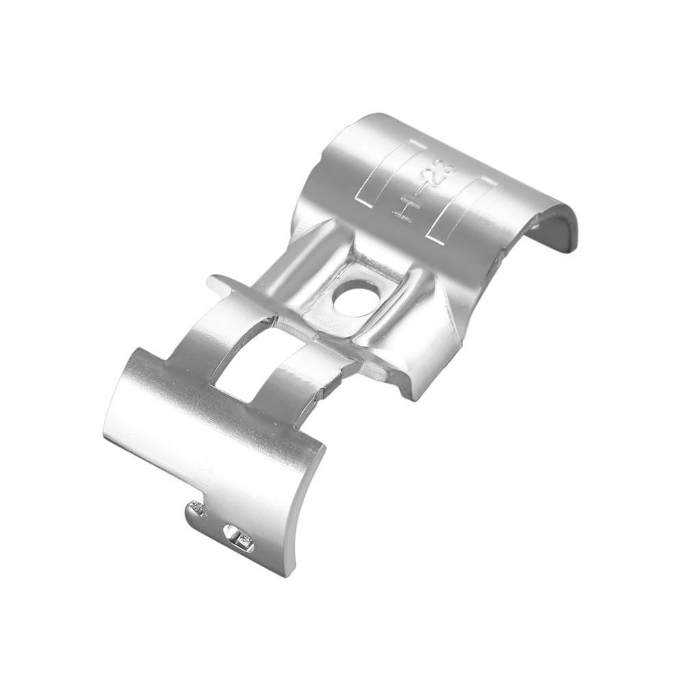 Framing Pipe Fittings & Connectors; Product Type: Double Pipe Single Hinge Joint ; Material: Chrome-Plated Steel ; Compatible Pipe Shape: Round ; Coating/Finish: Chrome ; ESD: Yes ; UNSPSC Code: 40175300