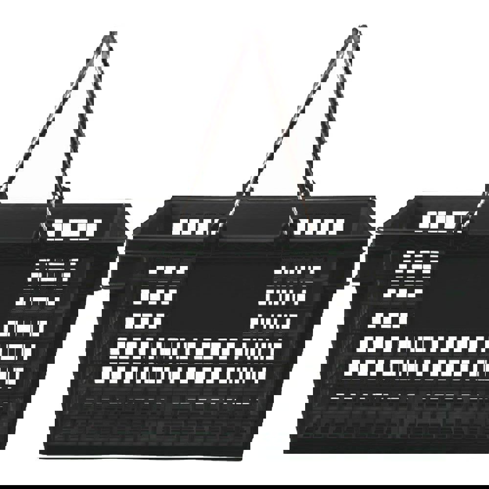 Baskets; Basket Type: Mesh ; Basket Shape: Rectangular ; Overall Width (Inch): 12 ; Overall Length (Inch): 18 ; Overall Height (Inch): 8-3/4 ; Overall Height (Decimal Inch): 8.7500