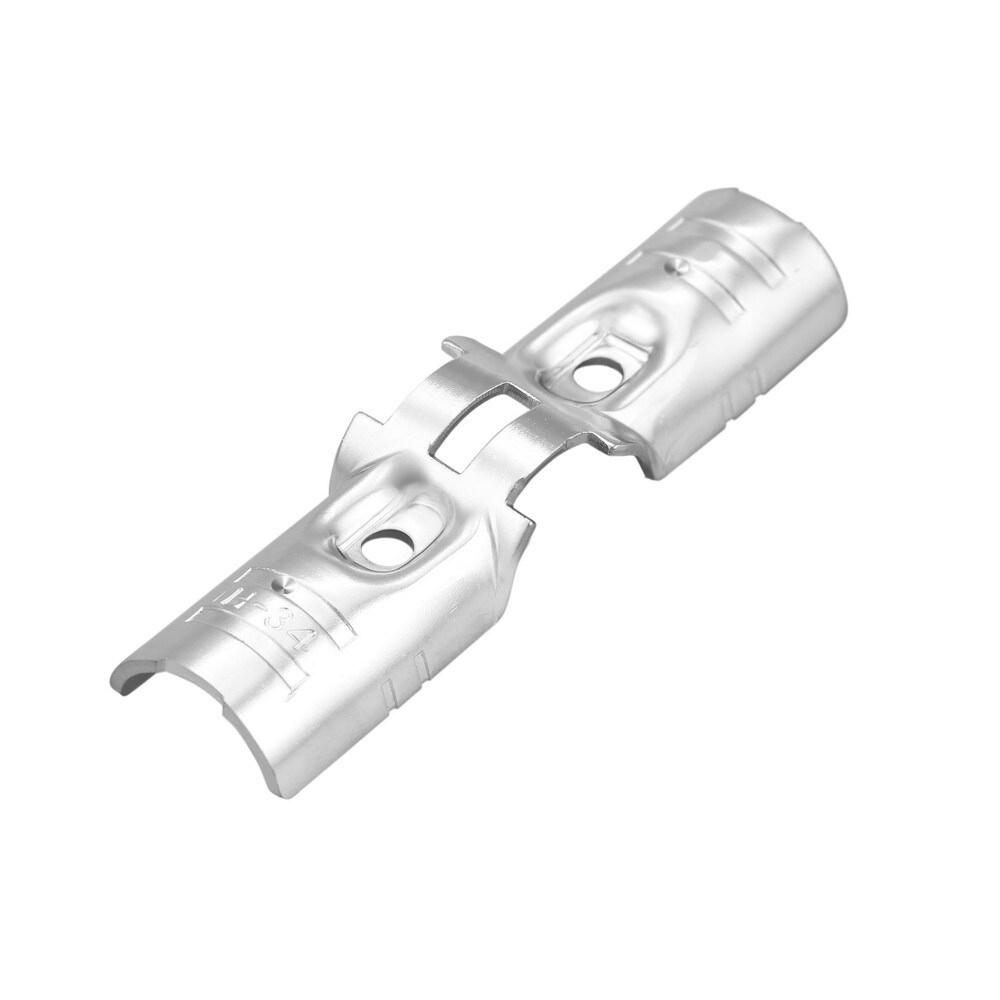 Framing Pipe Fittings & Connectors; Product Type: Three-Way Cross Hinge Joint ; Material: Chrome-Plated Steel ; Compatible Pipe Shape: Round ; Coating/Finish: Chrome ; ESD: Yes ; UNSPSC Code: 40175300