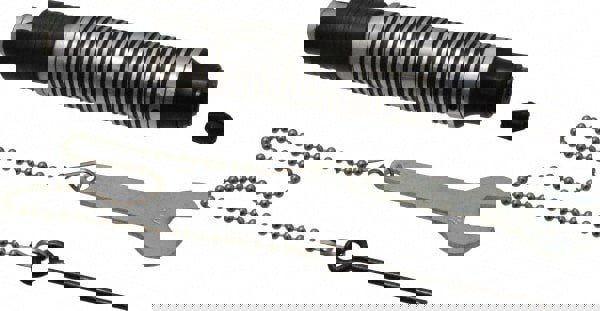 2 Piece 6-1/8 Inch Long Flexible Shaft Grinder Handpieces