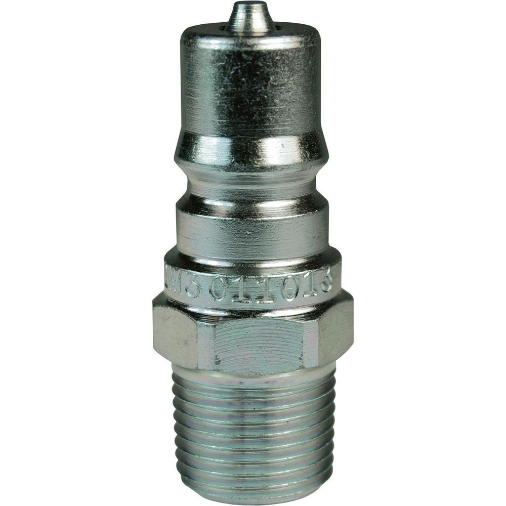 Hydraulic Hose Fittings & Couplings; Type: H-Series ISO-B Male Plug ; Fitting Type: Male Plug ; Hose Inside Diameter (Decimal Inch): 0.3750 ; Hose Size: 3/8 ; Material: Steel ; Thread Type: NPTF