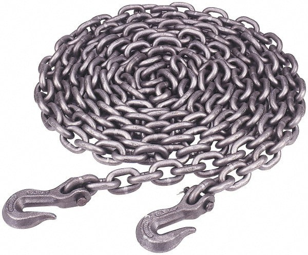 20 Ft. Long, 5400 Lbs. Load Capacity, Carbon Steel Tie Down Chain