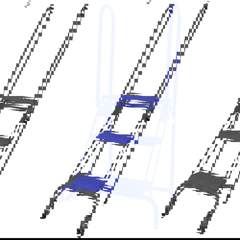 Steel Rolling Ladder: 3 Step