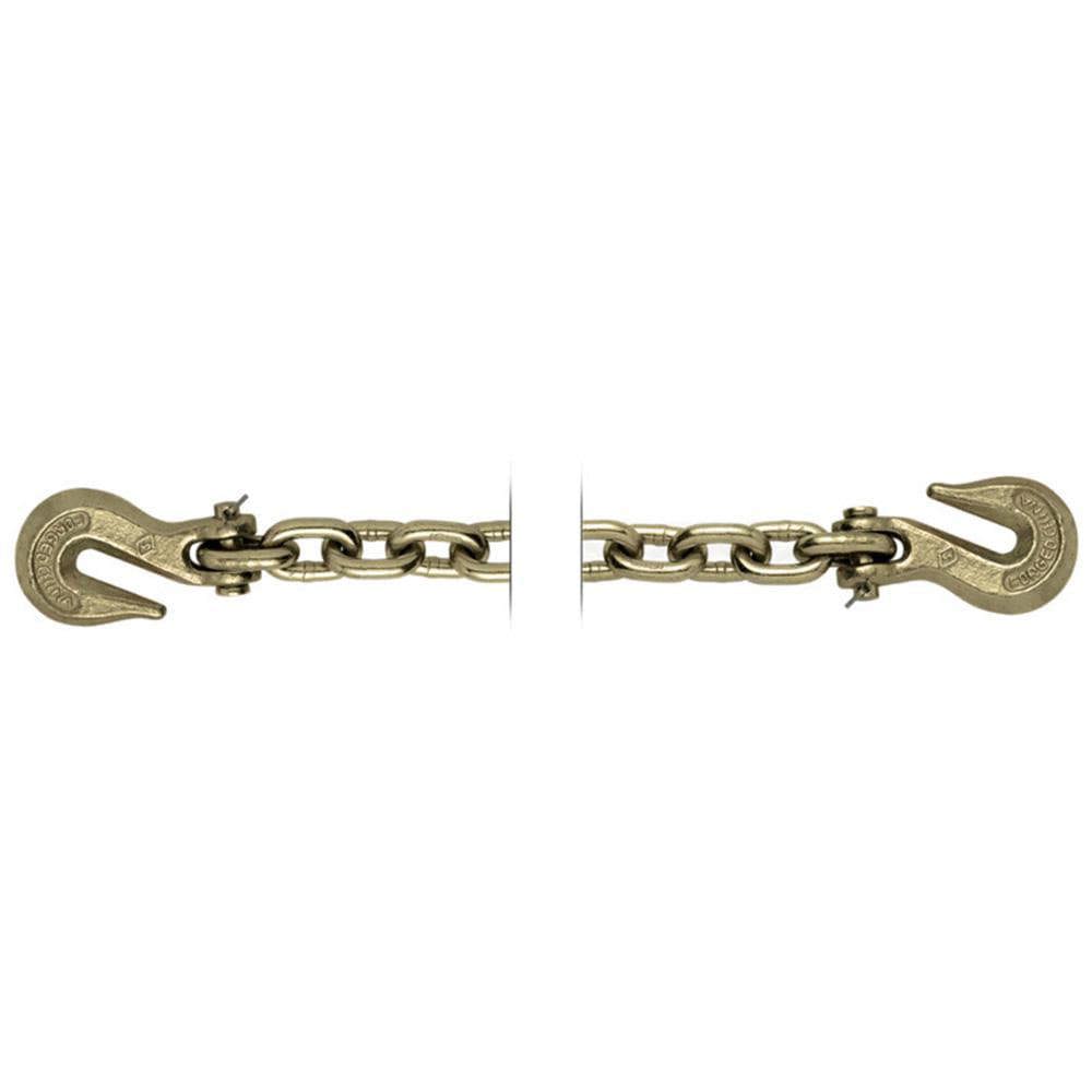 Cargo Handling, Control Devices; Product Type: Coil Chain with Grab Hooks ; Material: Carbon Steel ; Jaw Opening: 0.5000 ; UNSPSC Code: 24101800