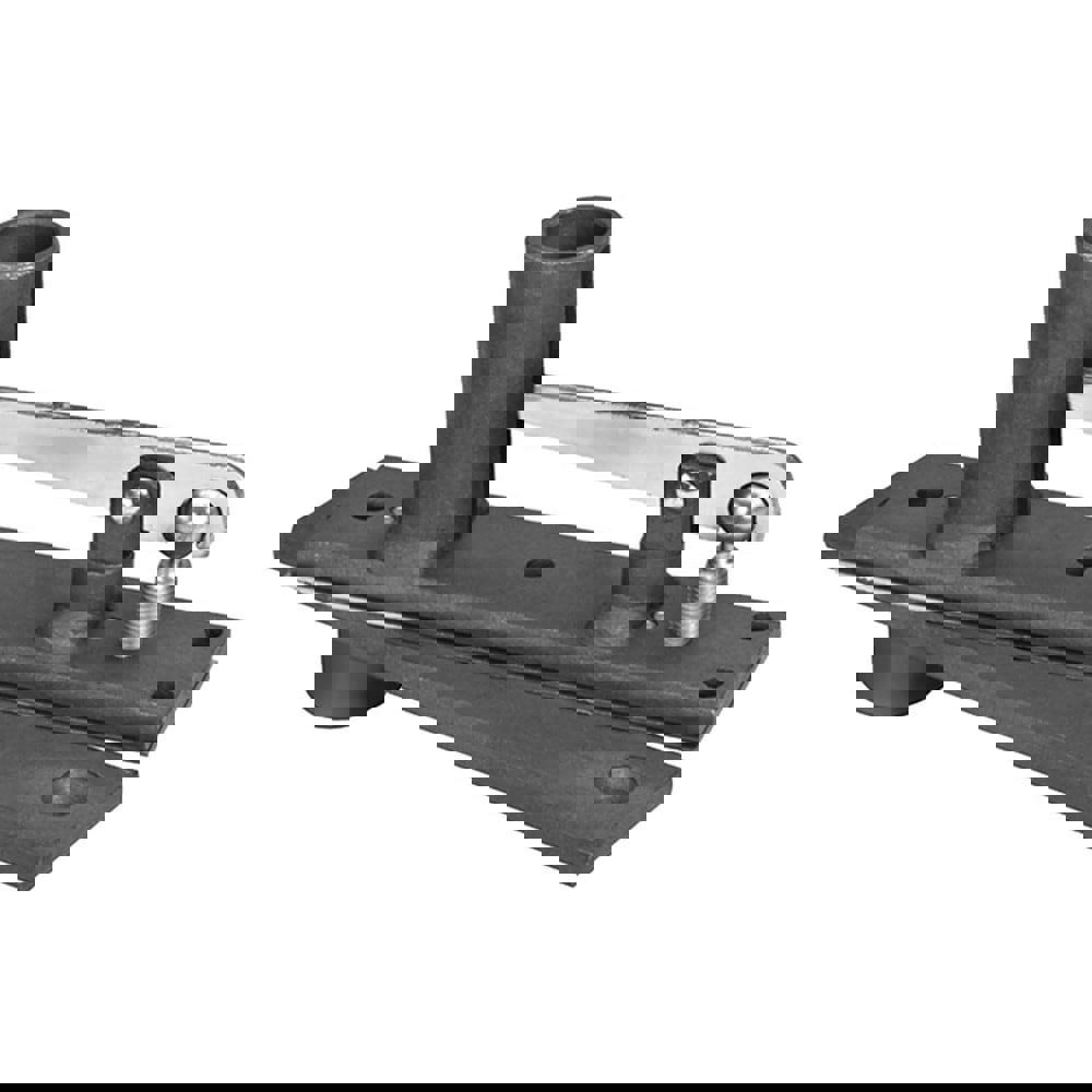 Pivot Hinges; Type: Pivots ; Hand: Non Handed ; Leaf Height: 1-5/16 (Inch); Length (Inch): 6-3/4 ; Width (Inch): 6-3/4 ; Material: Metal