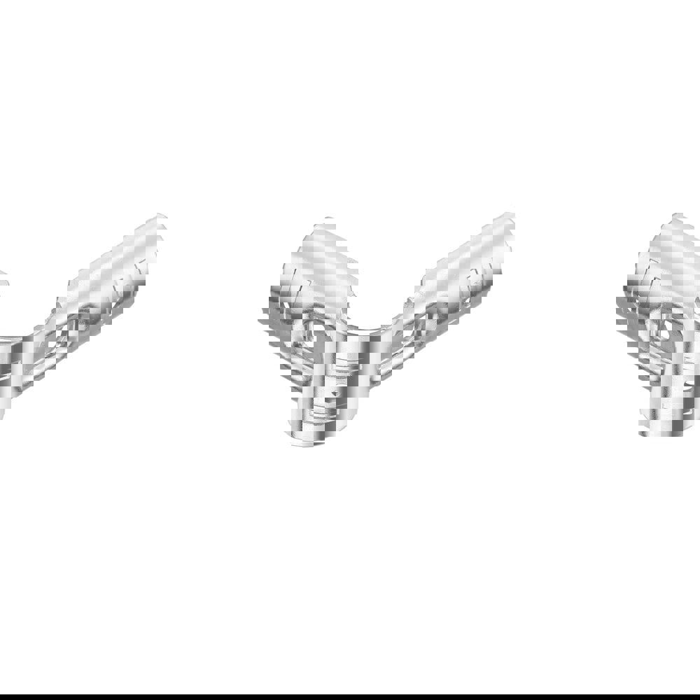 Framing Pipe Fittings & Connectors; Product Type: Outer Corner Joint ; Material: Steel ; Compatible Pipe Shape: Round ; Coating/Finish: Chrome ; ESD: Yes ; UNSPSC Code: 40175300