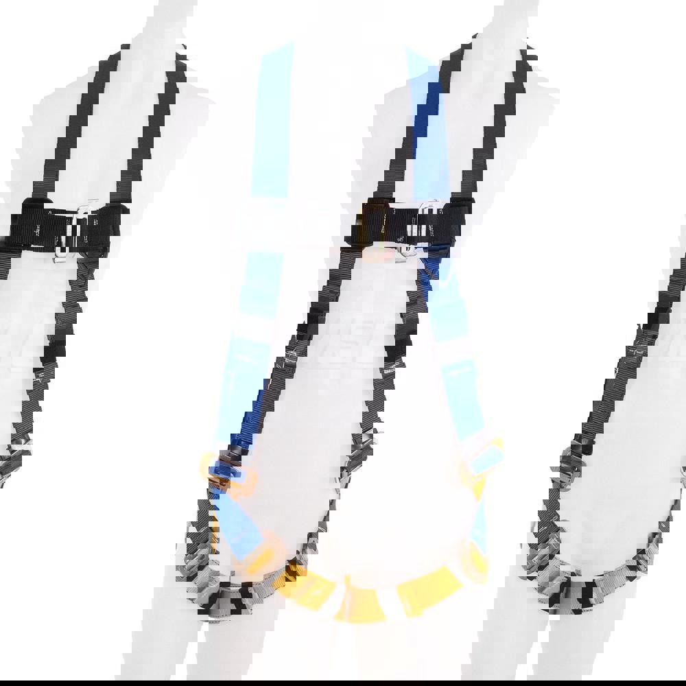 Fall Protection Harnesses: 310 Lb, Single D-Ring Style, Size Small, For General Industry, Back