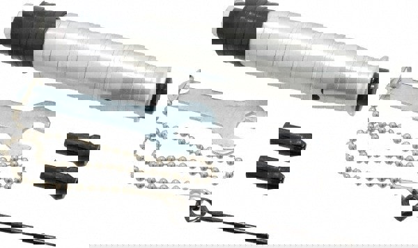 5 Piece 6-1/4 Inch Long Flexible Shaft Grinder Handpieces