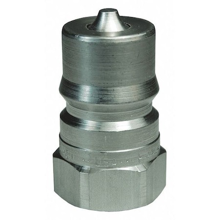 Hydraulic Hose Fittings & Couplings; Type: H-Series ISO-B Female Plug ; Fitting Type: Female Plug ; Hose Inside Diameter (Decimal Inch): 0.5000 ; Hose Size: 1/2 ; Material: Stainless Steel ; Thread Type: NPTF