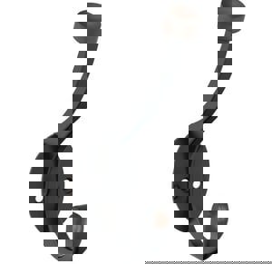 Single Pilltop Coat and Hat Hook in Oil