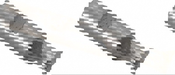 Square End Mill: 0.3346'' Dia, 9/16'' LOC, 3/8'' Shank Dia, 2-5/16'' OAL, 2 Flutes, Cobalt