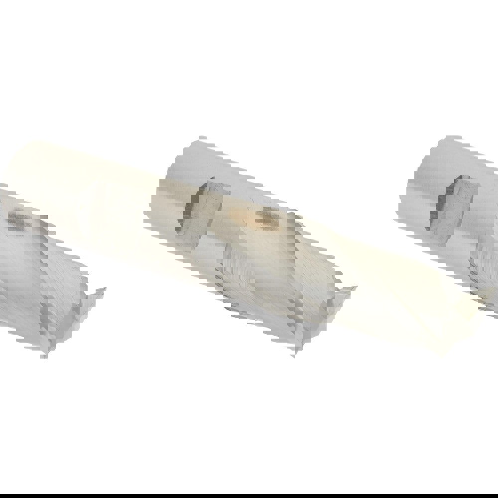 Square End Mill: 0.6693'' Dia, 1-5/16'' LOC, 5/8'' Shank Dia, 3-7/16'' OAL, 2 Flutes, Cobalt