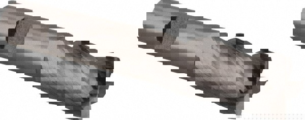 Square End Mill: 0.4331'' Dia, 1'' LOC, 3/8'' Shank Dia, 2-11/16'' OAL, 4 Flutes, Cobalt