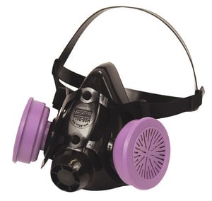 DUAL CART HALFMASK RESP LG