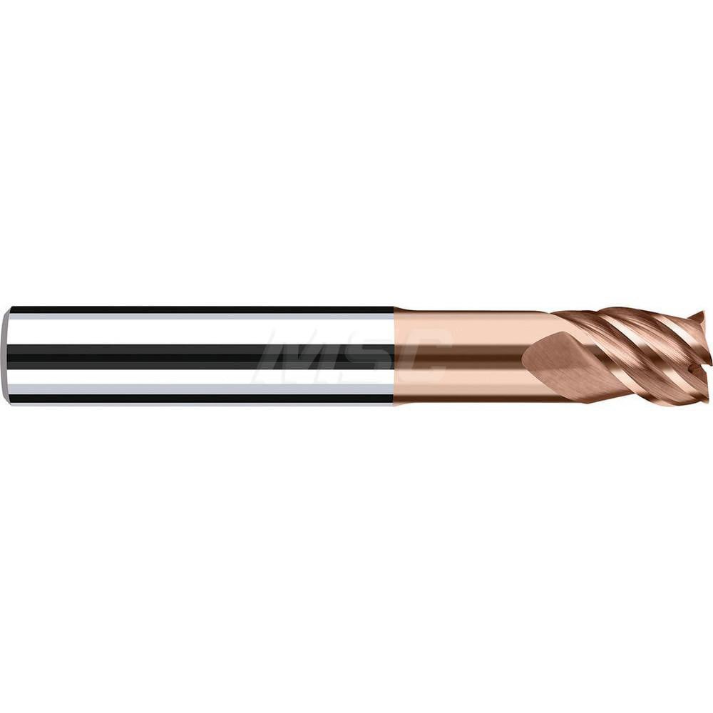 Square End Mill: 3.00 mm Dia, 4.00 mm LOC, 4 Flute, Solid Carbide