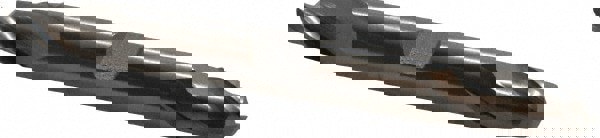 Square End Mill: 0.3543'' Dia, 9/16'' LOC, 3/8'' Shank Dia, 3-1/8'' OAL, 2 Flutes, Cobalt