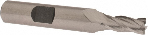 Corner Radius End Mill: 1/4