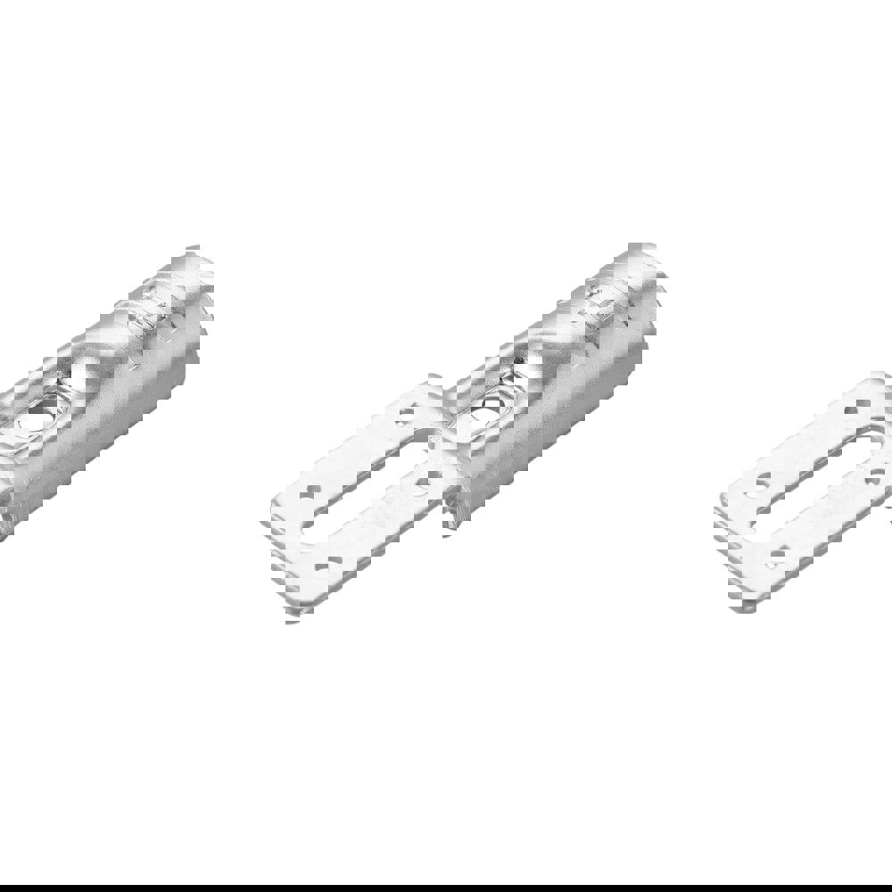 Framing Pipe Fittings & Connectors; Product Type: Side Anchor ; Material: Steel ; Compatible Pipe Shape: Round ; Coating/Finish: Chrome ; ESD: Yes ; UNSPSC Code: 40175300