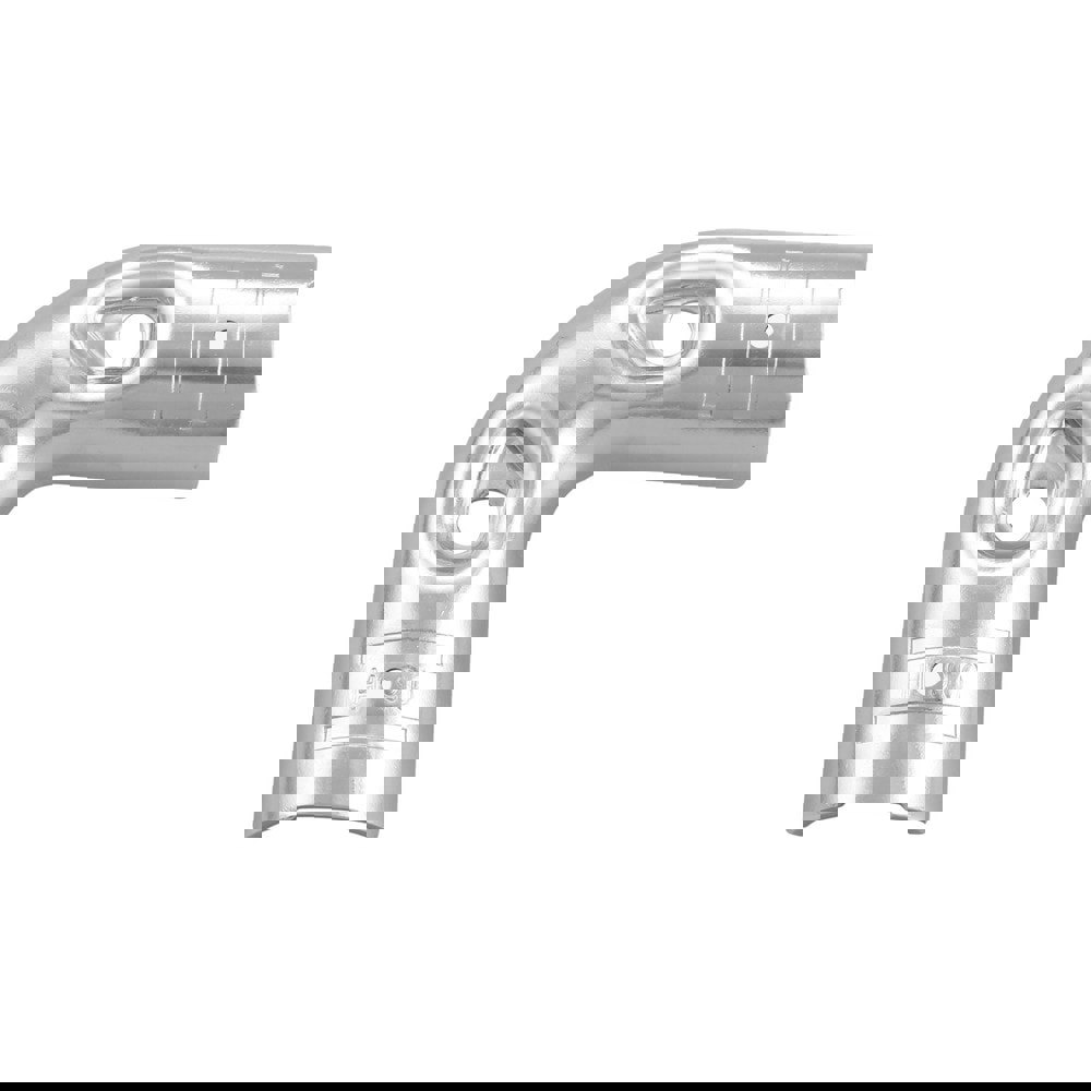 Framing Pipe Fittings & Connectors; Product Type: Connector ; Material: Chrome-Plated Steel ; Compatible Pipe Shape: Round ; Coating/Finish: Chrome ; ESD: Yes ; UNSPSC Code: 40175300