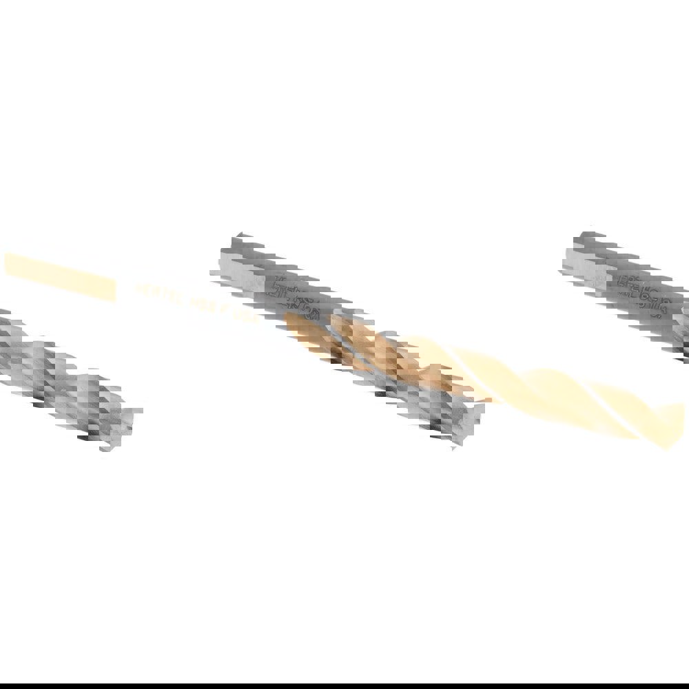 Jobber Drill: Letter F, 137 deg Point, High Speed Steel