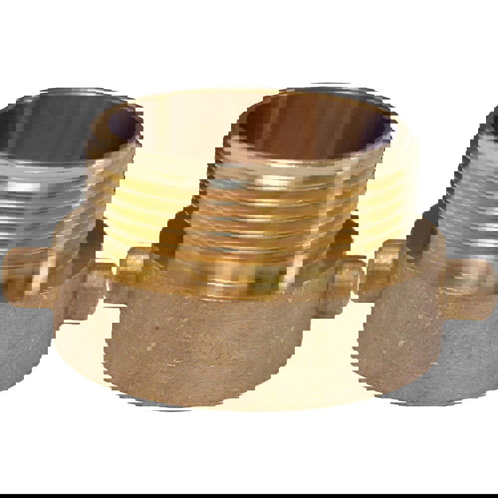 Hydrant Adapters; Thread Size: 1-1/2 FNST x 1-1/2 MNPT ; Thread Standard: NST; NPT ; Material: Brass ; Connection Type: Threaded ; Shape: Straight ; Epa Watersense Certified: No