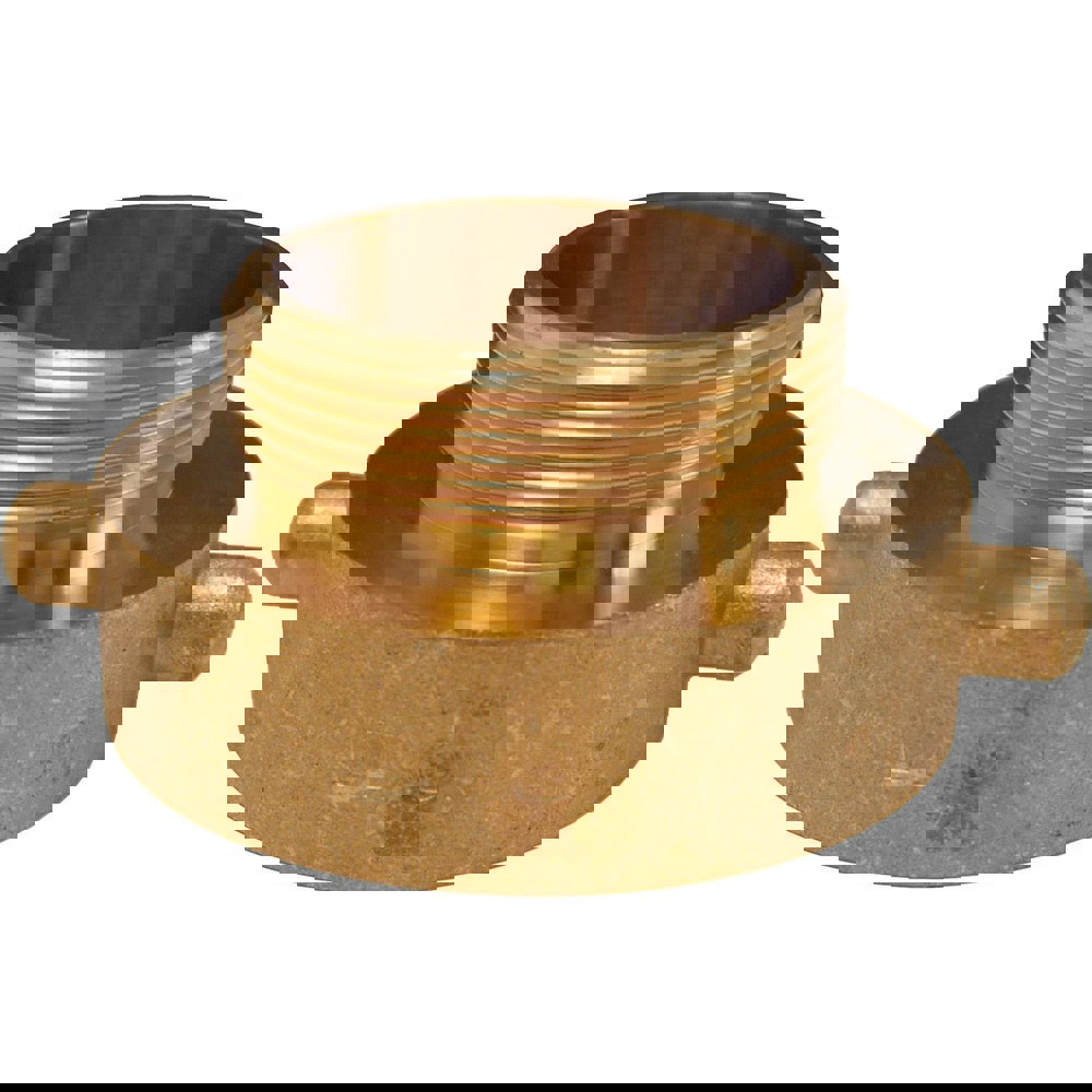 Hydrant Adapters; Thread Size: 1-1/2 FNST x 3/4 MGHT ; Thread Standard: NST; GHT ; Material: Brass ; Connection Type: Threaded ; Shape: Straight ; Epa Watersense Certified: No