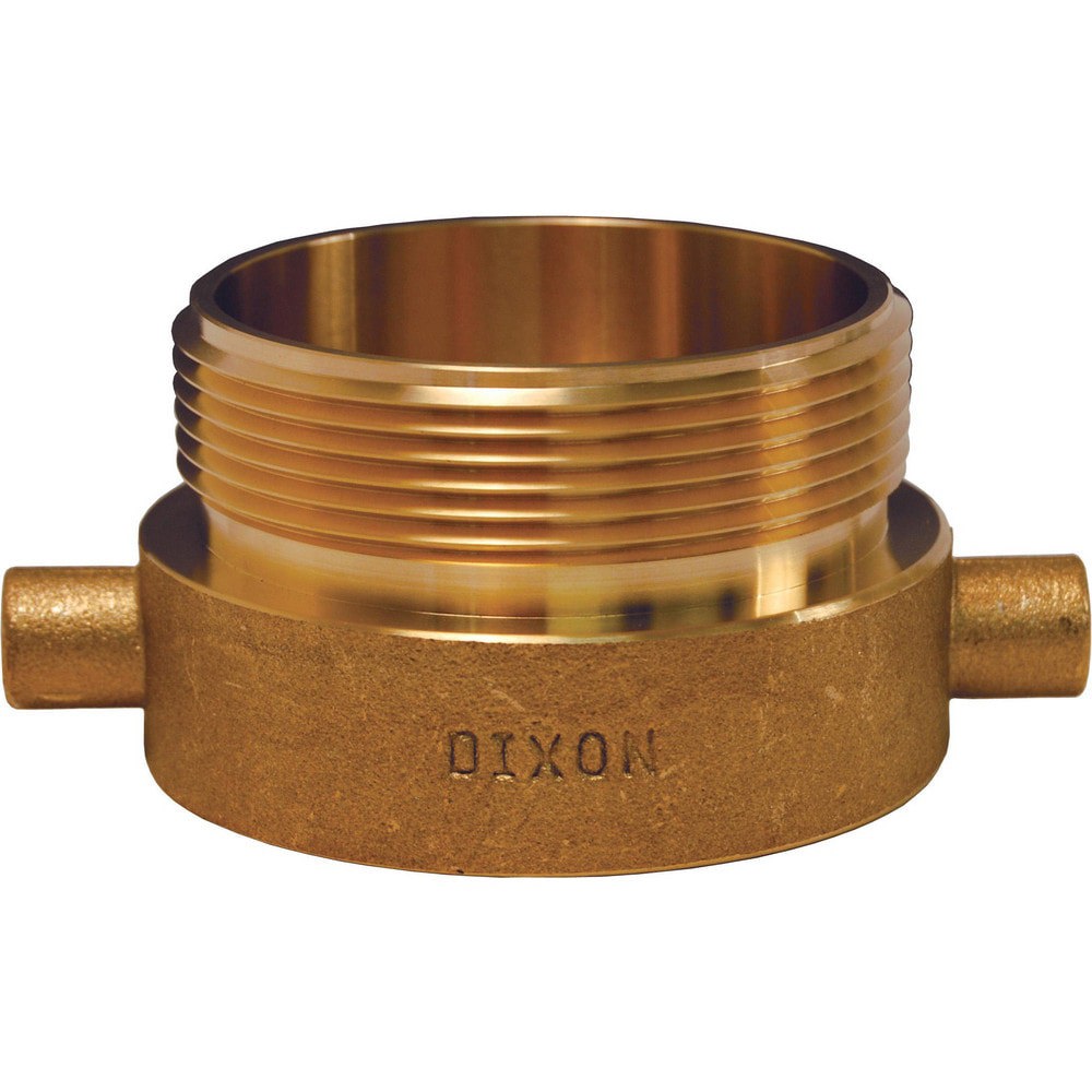 Hydrant Adapters; Thread Size: 2-1/2 FNST x 3 MNPT ; Thread Standard: NST; NPT ; Material: Brass ; Connection Type: Threaded ; Shape: Straight ; Epa Watersense Certified: No