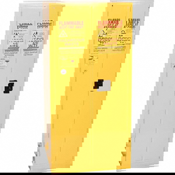 Standard Cabinet: Self-Closing, 1 Shelf, Yellow