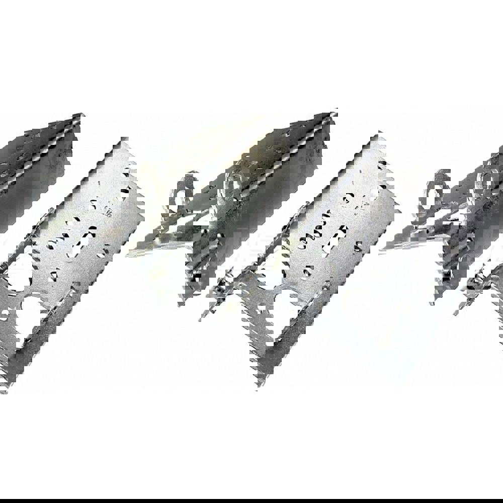 Garage Door Hardware; Hardware Type: Garage Door Bottom Lift and Roller Bracket ; For Use With: Residential Door ; Material: Steel ; Overall Width: 3 ; Overall Height: 5.6875 ; Finish: Zinc-Plated