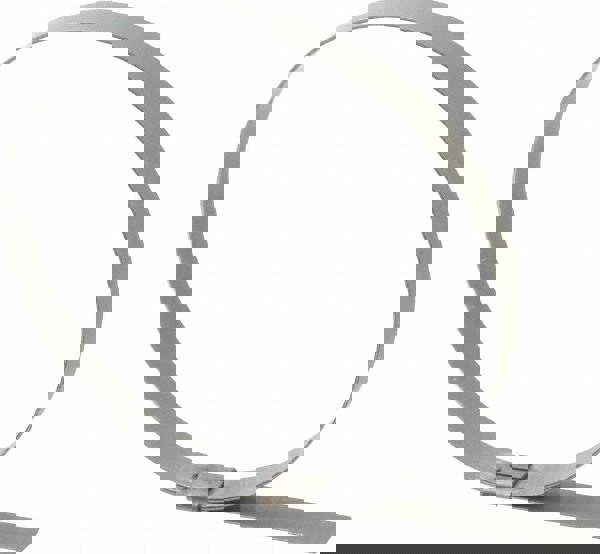 Band Clamp: Preformed Center Punch Type Clamps, 5/8