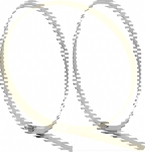 Band Clamp: Preformed Center Punch Type Clamps, 5/8