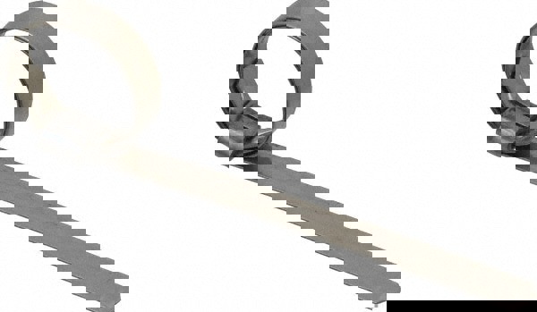 Band Clamp: Preformed J-Style Clamp, 3/8