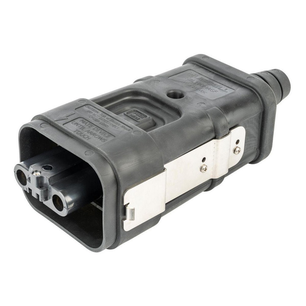 Pin & Sleeve Plugs & Connectors; Pin Configuration: 2 ; Number Of Poles: 2 ; Amperage: 100.0000 ; Voltage: 250.00 ; Minimum Cord Grip Diameter: 0.5in ; Maximum Cord Grip Diameter: 2.99in