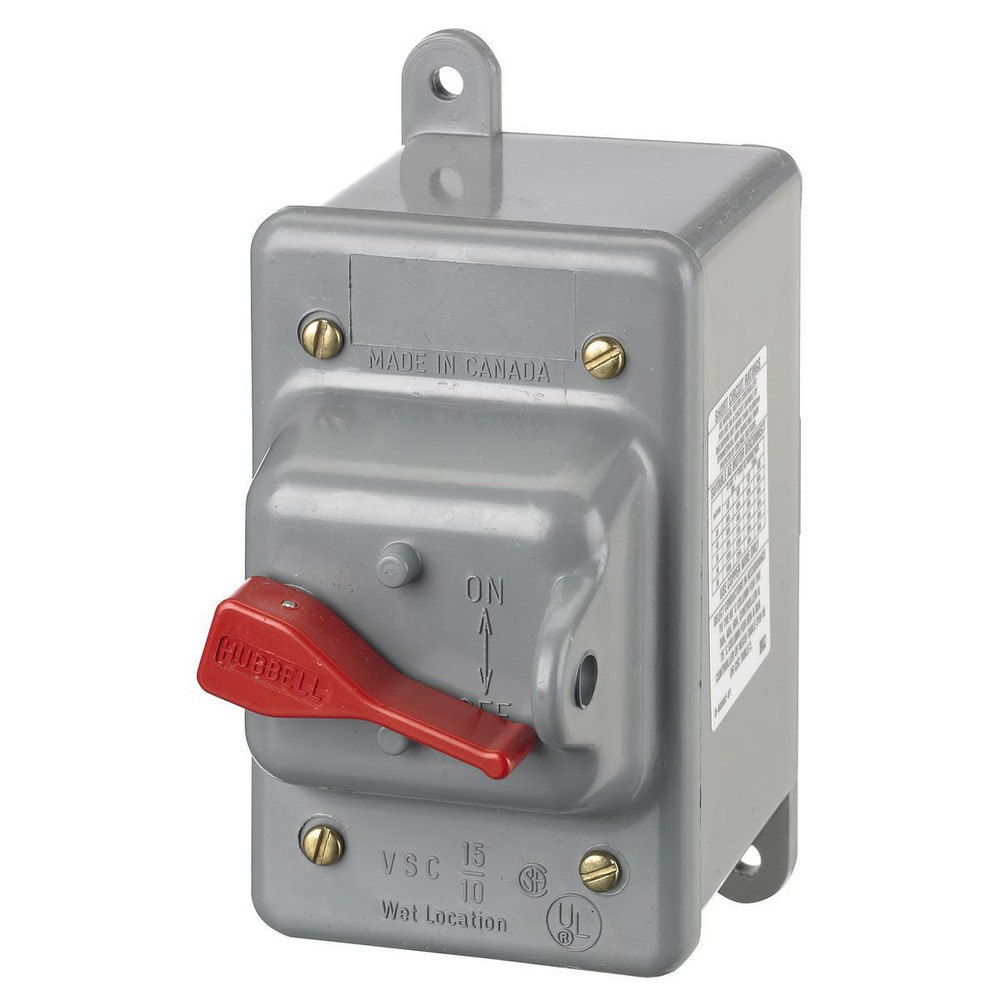 Circuit-Lock. NEMA 3/3R Enclosure Switch Disconnect, 2-Pole, 30A