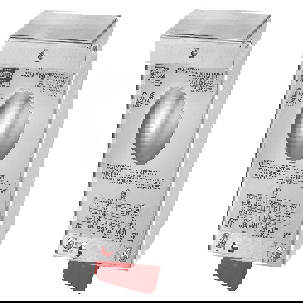 2 Poles, 30 Amp, 3R NEMA, Enclosed Pushbutton Manual Motor Starter