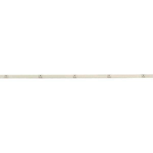5 Outlets, 125 Volts, 15 Amps, 5' Cord, Power Outlet Strip