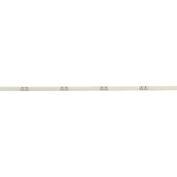 4 Outlets, 125 Volts, 15 Amps, 6' Cord, Power Outlet Strip