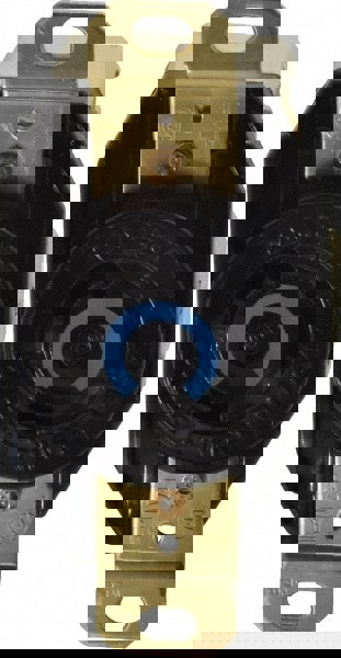 250 VAC, 20 Amp, L6-20R NEMA, Self Grounding Receptacle