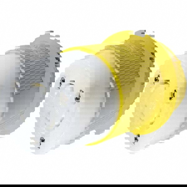 Locking Inlet: Connector, Marine, L6-20R, 250V, Yellow
