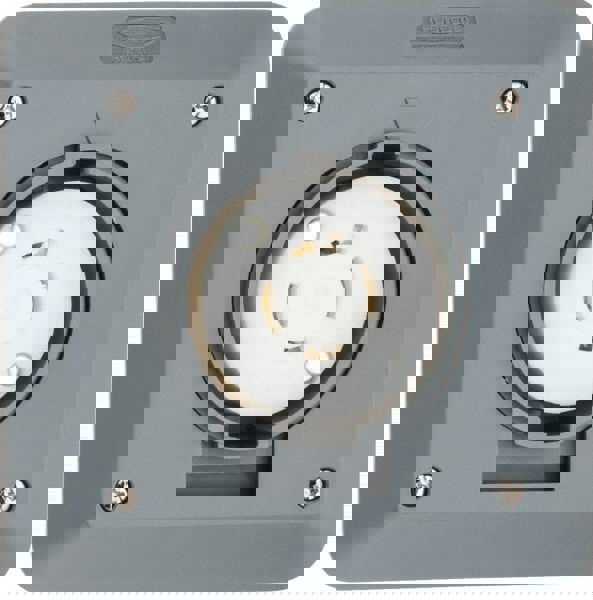 125/250 VAC, 20 Amp, L14-20R NEMA, Self Grounding Receptacle