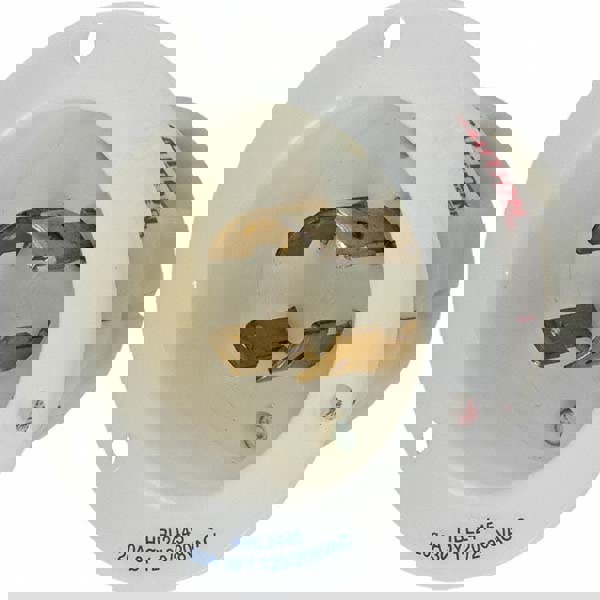 Locking Inlet: Inlet, Industrial, L18-20P, 120 & 208V, White