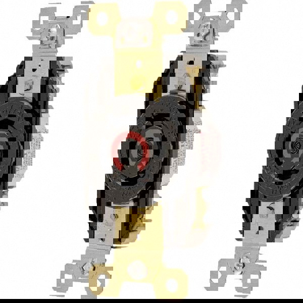 Twist Lock Receptacles; Receptacle/Part Type: Receptacle; Gender: Female; NEMA Configuration: L19-20R; Flange Style: No Flange; Amperage: 20 A; Number Of Poles: 4; Number Of Wires: 4; Resistance Features: Impact-Resistant; Number of Poles: 4; Grounding St