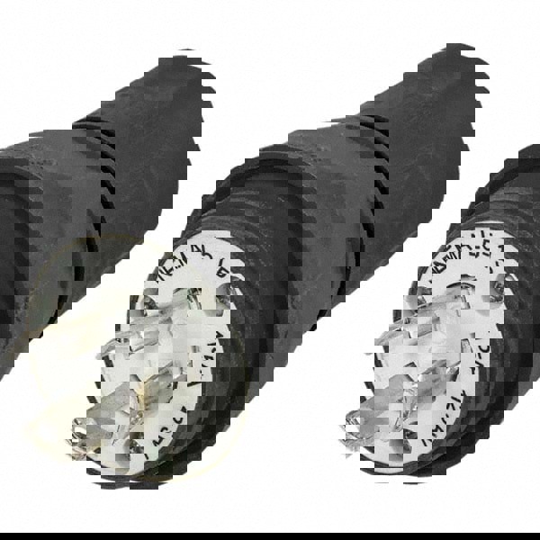 Locking Inlet: Plug, Industrial, L5-15P, 125V, Black