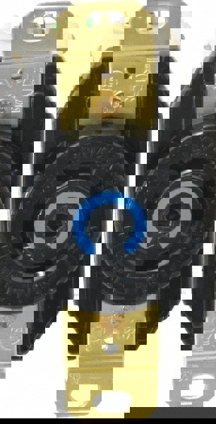 120/208 VAC, 20 Amp, L21-20R NEMA, Self Grounding Receptacle