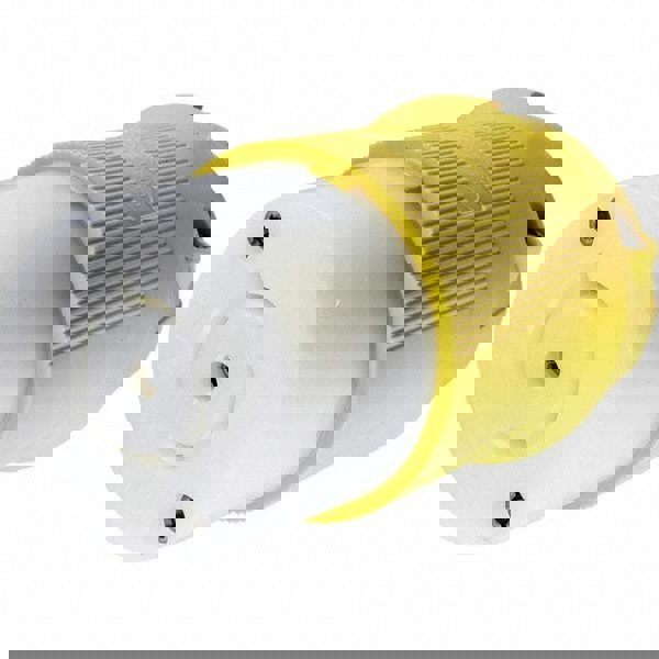 Locking Inlet: Connector, Marine, L21-20R, 120 & 208V, Yellow