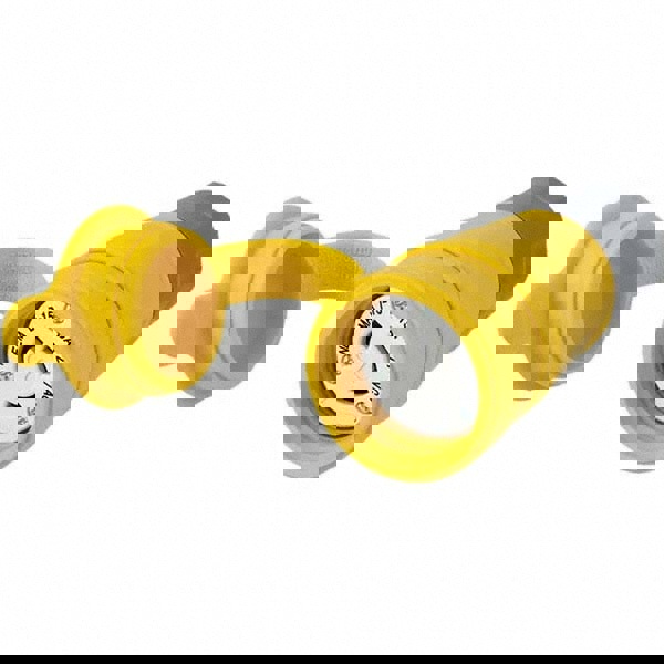 Locking Inlet: Connector, Industrial, L7-15R, 277V, Yellow